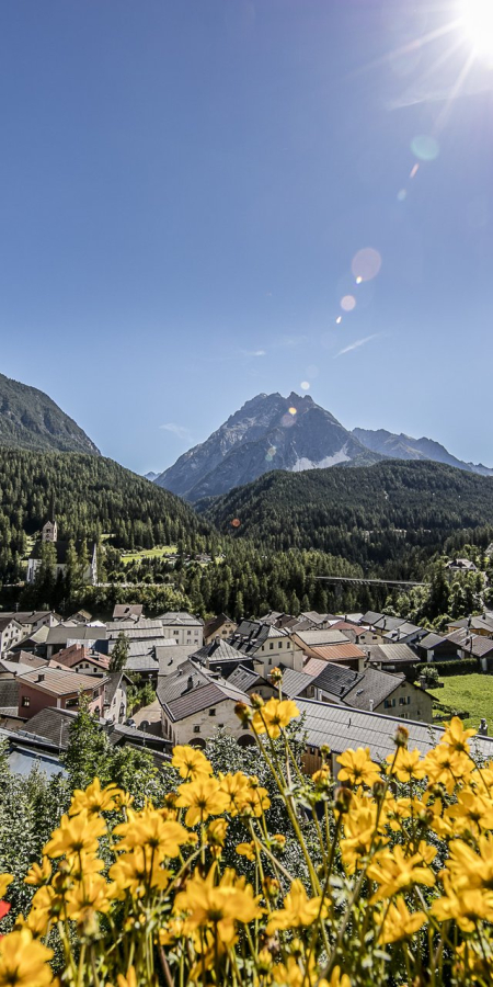 Scuol im Engadin. Bild: Andrea Badrutt, Chur.